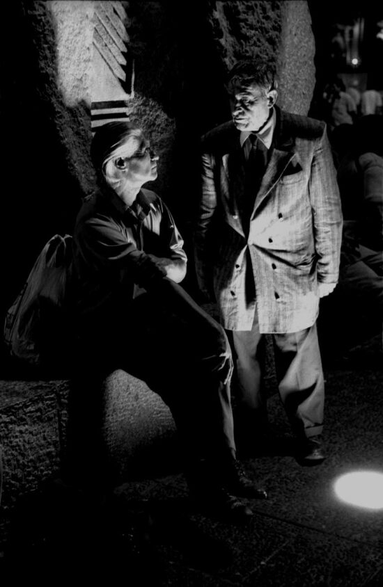 2 Men Plaza de Armas Santiago 2002 © Stéfane France